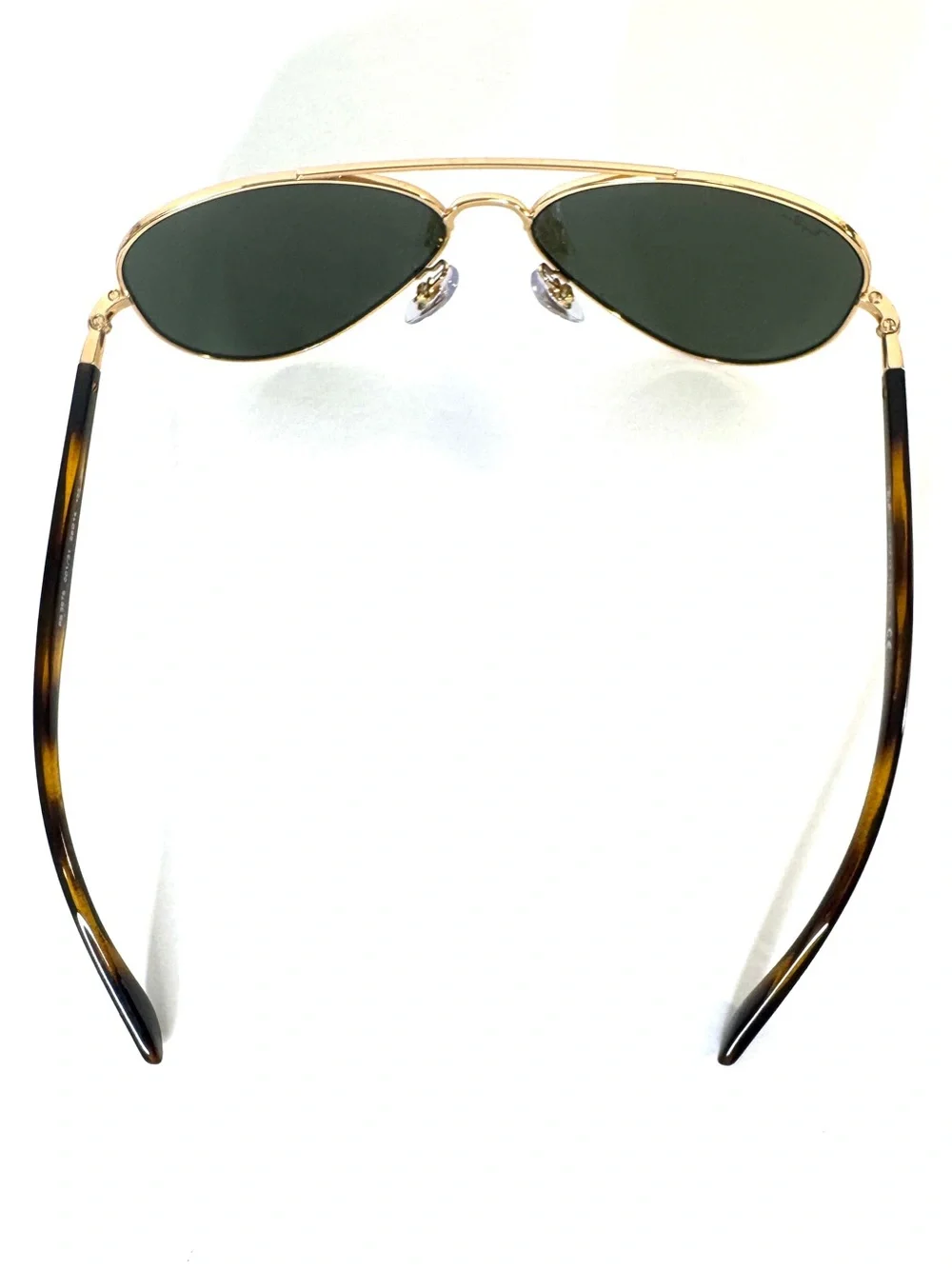 RAY BAN RB 3675 Sunglasses NEW Arista Gold / Green Made in Italy